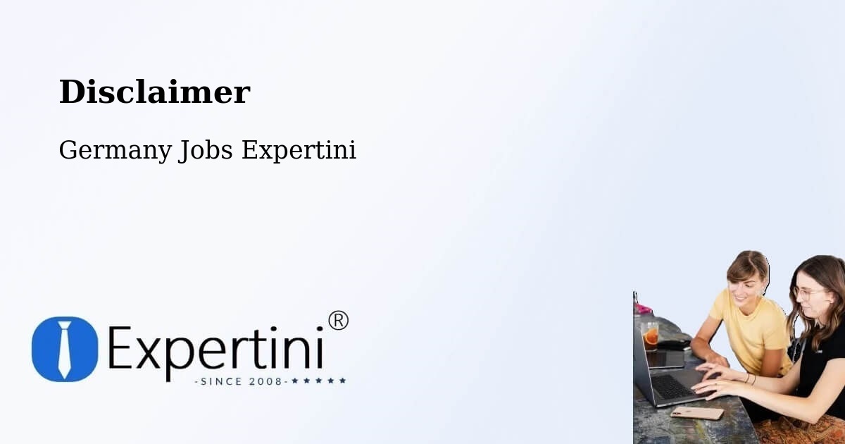 Disclaimer – Marsberg - Germany Jobs Expertini