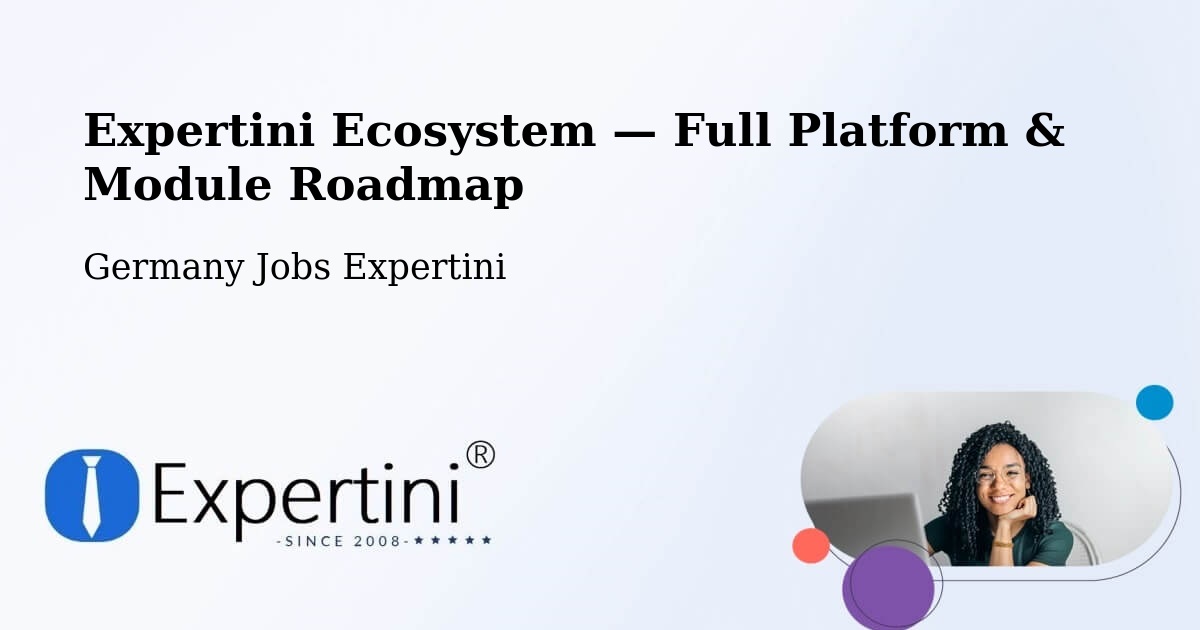 Expertini Ecosystem — Full Platform & Module Roadmap – Marsberg